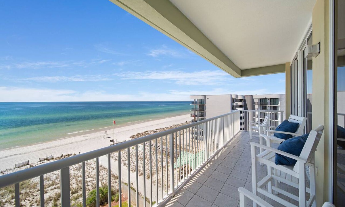 Fort Walton Beach Condo | Waters Edge 603 ~ Direct Ocean Views ~ Top Floor ~ Beach Service