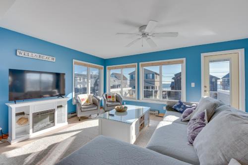 Wells Beach House | Wells Beach House w/Ocean-View Deck