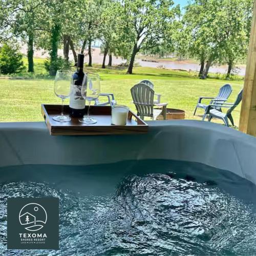 Madill Other | Whispering Oak- Lakefront Cabin Retreat