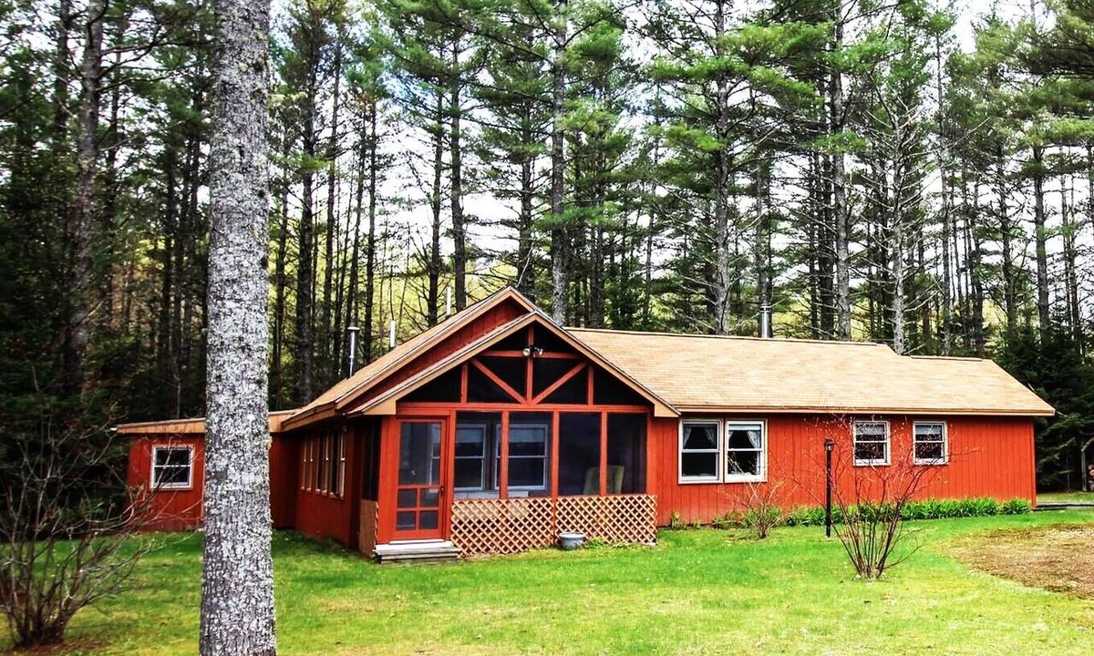 Sunday River Area House | Woodland Getaway Near Rivers, Ponds and Waterfalls