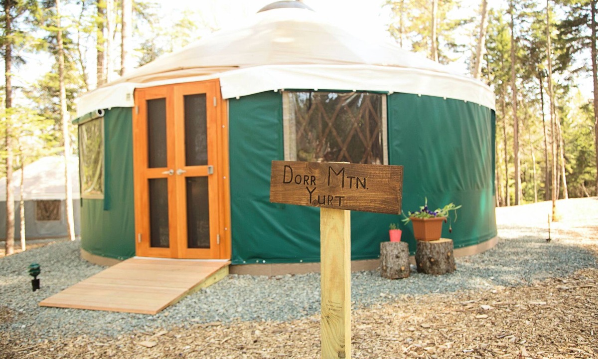 Southwest Harbor Cottage | Yurt Glamping on the Quiet-side of Acadia National Park!