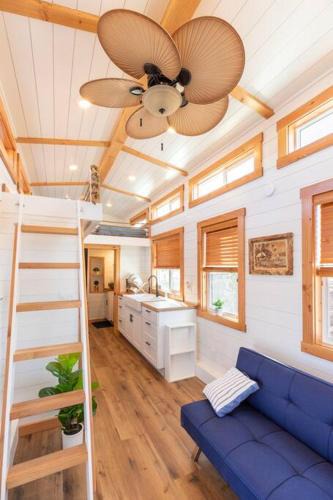 Apple Valley House | Zion Tiny Home Sunrise Deck Desert Views