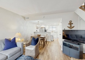 Updated coastal getaway with pool - walk to beach, dining, shops & entertainment