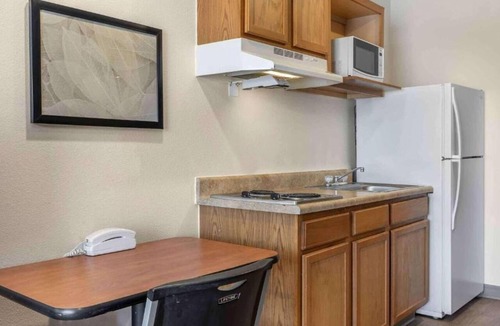 Wichita Apartment | 1 Full Bed | Non-Smoking, Kitchen