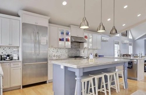 Lewes House | 110 W Cape Shores Dr- Bay Views from this Upscale Home in Cape Shores!