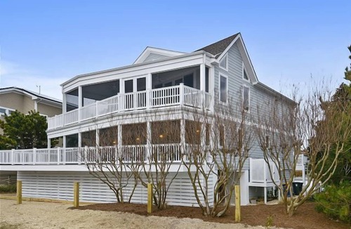 Lewes House | 110 W Cape Shores Dr- Bay Views from this Upscale Home in Cape Shores!