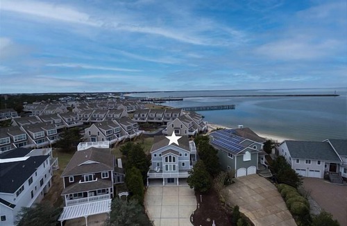 Lewes House | 110 W Cape Shores Dr- Bay Views from this Upscale Home in Cape Shores!