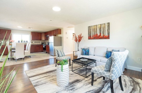 Millbury Apartment | 12B-Cozy 3BR Apartment with Koi Pond in Worcester