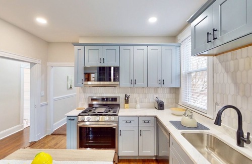 Roslindale Apartment | 15 minutes to Fenway Park! Family-sized unit offers free parking.