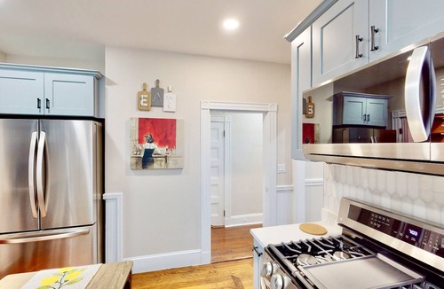 Roslindale Apartment | 15 minutes to Fenway Park! Family-sized unit offers free parking.