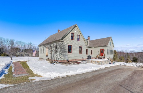 Center Lovell House | 17-Acre Farmhouse Retreat | Mountain Views, Trails