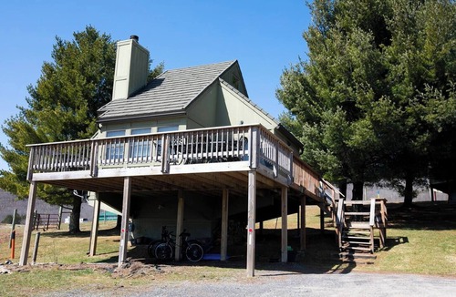 Davis Cabin | 1BR cabin plus loft sleeps 5 fantastic views