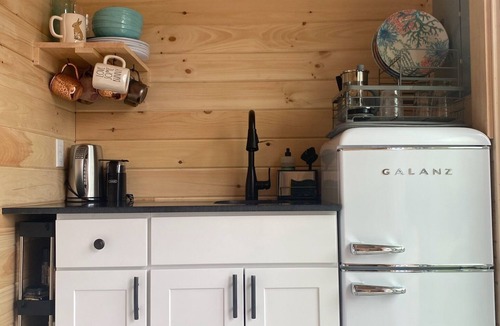 Steuben Cabin | 2-Acre DOME + Tiny House Cabin on OCEAN w/HT & AC