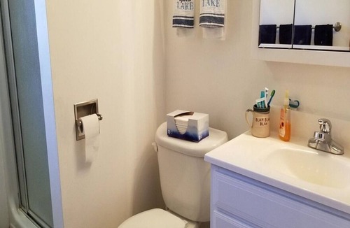 Winnisquam Condo | 2 BR condo with sleeping loft right on Lake Winnisquam
