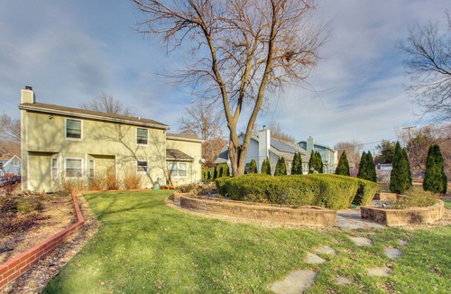 Lawrence House | 2 Mi to KU Campus: Group Getaway w/Patio & Garden