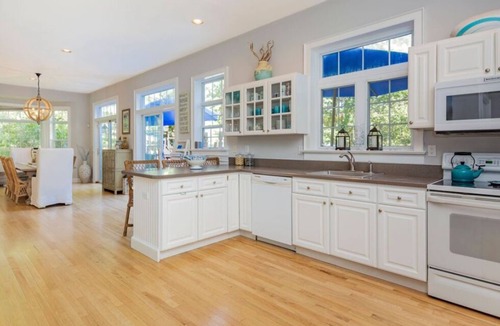 Lion Head Beach House | 2026 Summer Rental Available in East Hampton. Private Bay Beach Community!