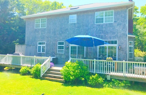 Lion Head Beach House | 2026 Summer Rental Available in East Hampton. Private Bay Beach Community!