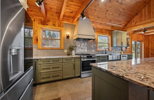 Rangeley House | 2916 Main Street | 6BR home close to Saddleback | Woodstove & big living space!