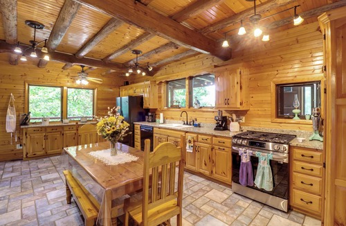 Harrison Cabin | 3,000 Sq Ft + Game Room: Ozarks Serenity Cabin!