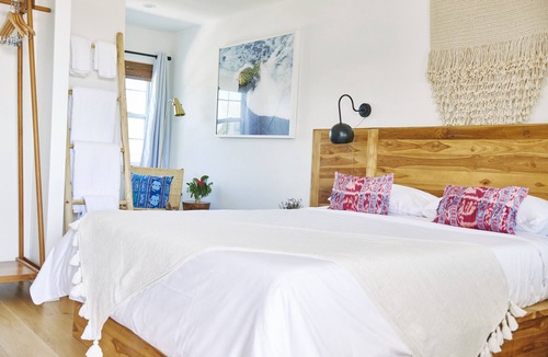 Montauk Hotel | 3 Hero Double Oceanside, Hero Beach Club, Beachfront Stay, Outdoor Fire Pits