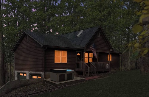 Kabletown Cabin | 3BR cabin w/hot tub & game room