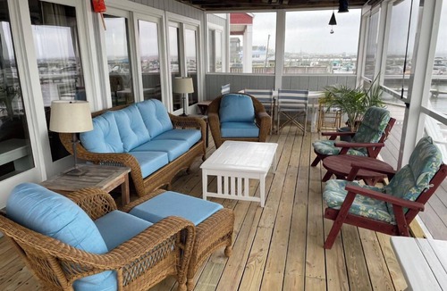 Dewey Beach Condo | 4 Br Luxury Direct Bayfront-Screen Porch, Sundeck, Beach, Pier, Walk everywhere!