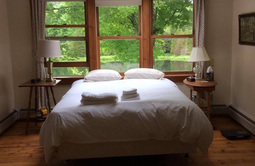 Greensboro House | 450 Acre renovated 1840's 4 bedroom, 3 1/2 bath farmhouse, with large pond.