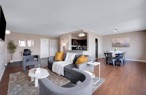Aurora Highlands Apartment | 5 to DCA | 2BR/2BA | Balcony | Walk to Metro+Free Parking
