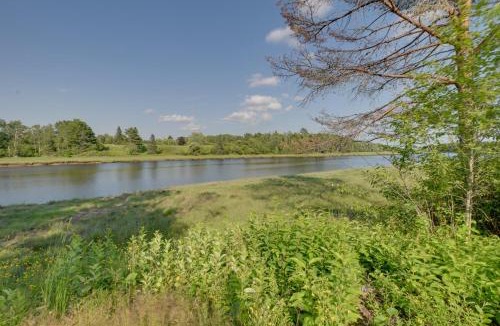 DownEast and Acadia Maine House | 9-Acre Riverfront Home in Milbridge w/Deck & Yard