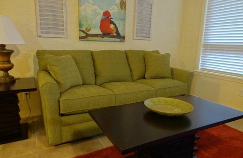 Mount Ida Hotel | A2 - Poolside King Cabana with full kitchen, king bed, sleeper sofa and pool access