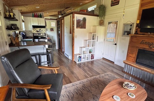Barium Springs House | Adventurous tiny house! Located on 1 acre surrounded by evergreen forest