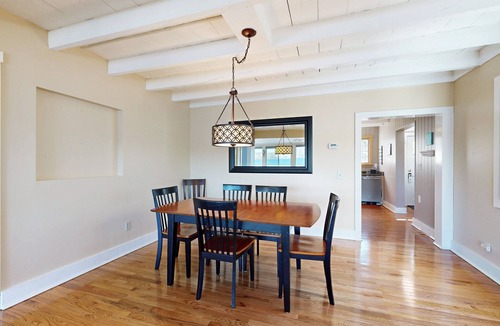 Franklin House | All season lakefront: private dock, yard & deck; near hiking & mtn biking trails