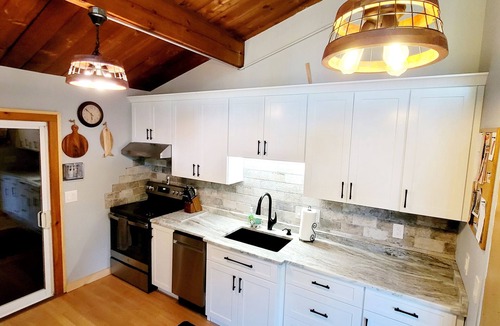 West Ossipee House | All season vacation rental steps to Moores pond. Great for family sun and fun