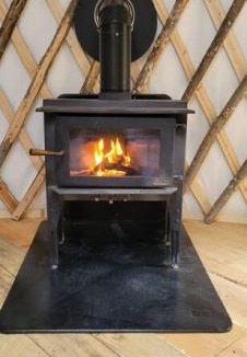 Brownfield Other | Allie Mae Yurt nestled in the woods