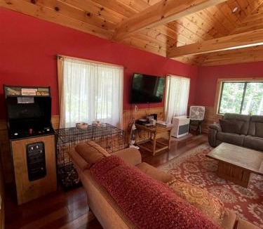 Bridgton House | Amazing Cabin for Big Groups with Pool and Air Hockey Table in Bridgton, Maine