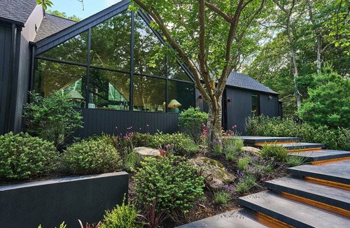 Northwest Harbor House | Architectural Digest Featured Estate. Spa Retreat w/Speakeasy