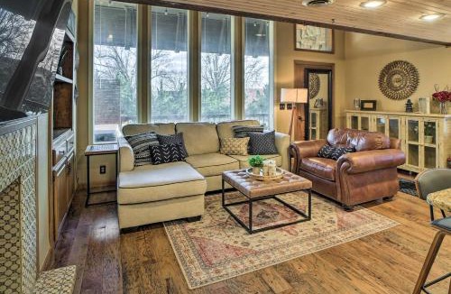Afton House | Balcony w/Hot Tub: Monkey Island Vacation Rental!
