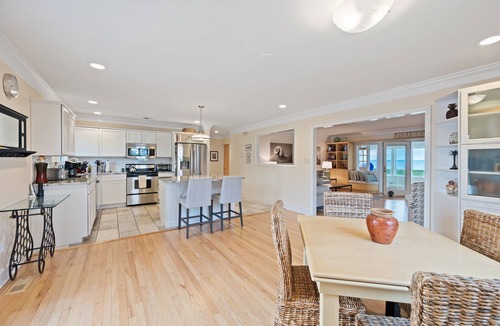 Mount Sinai House | Beachfront Home-Fully Furnished. PRIVATE Beach Rights on L.I. Sound.
