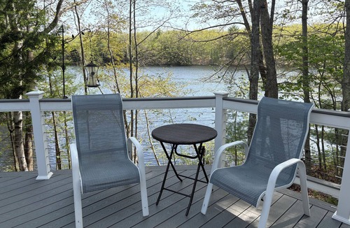 Lyman House | Beautiful 4-bedroom, lakeside home in Lyman, Maine.