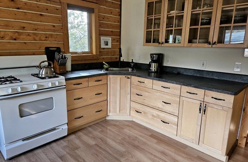 McCarthy Cabin | Beautiful Alaskan-Style Log Cabin near Wrangell St. Elias National Park and Preserve in McCarthy, Alaska