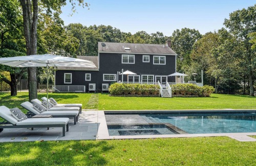 East Hampton North House | Beautiful East Hampton Home with Private Pool and Spa, Centrally Located.