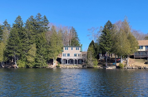East Machias House | Beautiful waterfront home nestled on 4acres on Indian Lake! A perfect getaway!