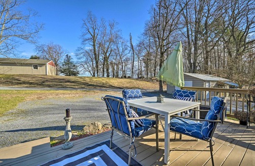 Berkeley Springs House | Berkeley Springs Vacation Home w/Fire Pit!