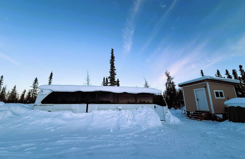Badger House | Birch Bus in North Pole Alaska