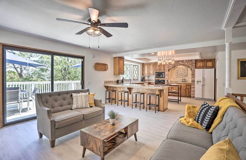 Crestline Cottage | Boho-chic Home w/Game Room Near Lake Gregory!