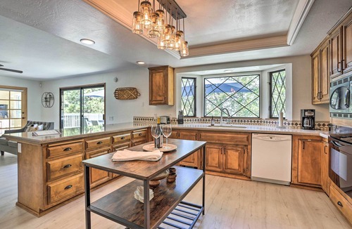 Crestline Cottage | Boho-chic Home w/Game Room Near Lake Gregory!