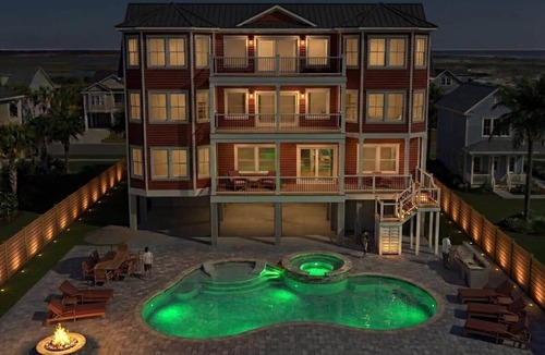 Murrells Inlet House | Brand New 10BR Oceanfront Home