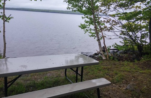 Northeast Somerset RV Rental | Brassua Lake Camps Tent/Small Camper site on the water