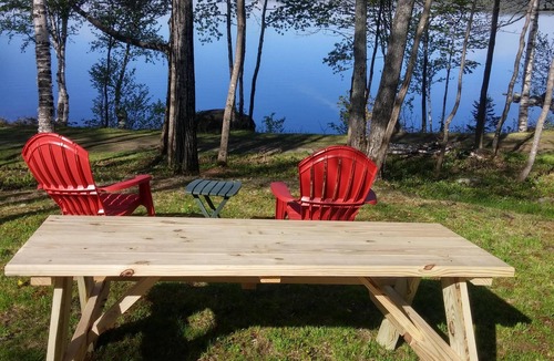 Northeast Somerset RV Rental | Brassua Lake Camps Tent/Small Camper site on the water