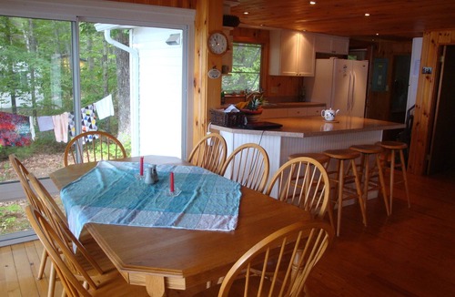 Raymond Cottage | Bright and cozy waterfront home on Panther Pond with stunning lake views!
